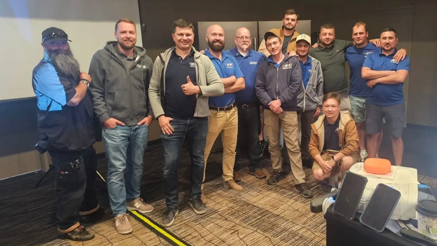Axis team at appliance industry training event